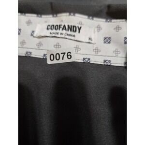 Coolfandy Long Sleeve Button Down Shirt  XL Reverse Cuffs